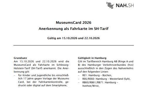 Tarifbestimmungen 15. und 22.10.2026